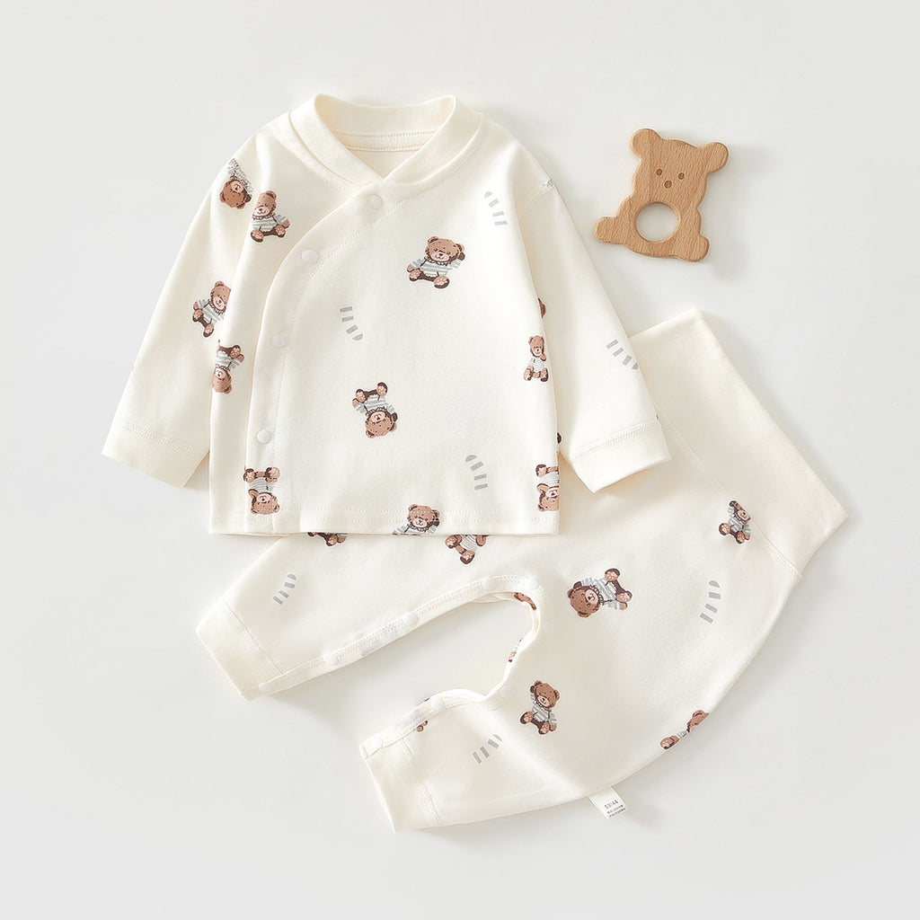 Baby pajamas for spring and autumn