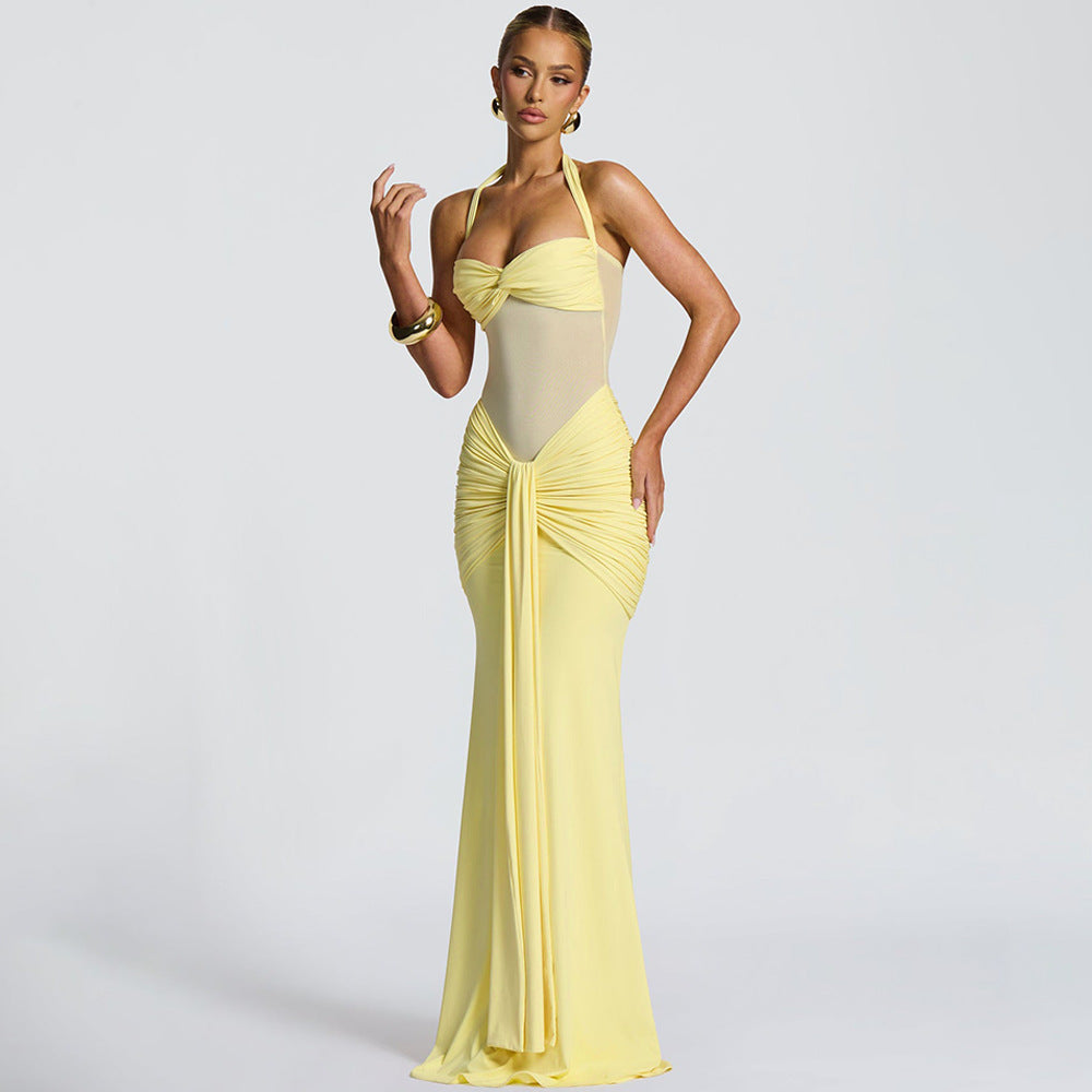 Sexy high-waisted dress