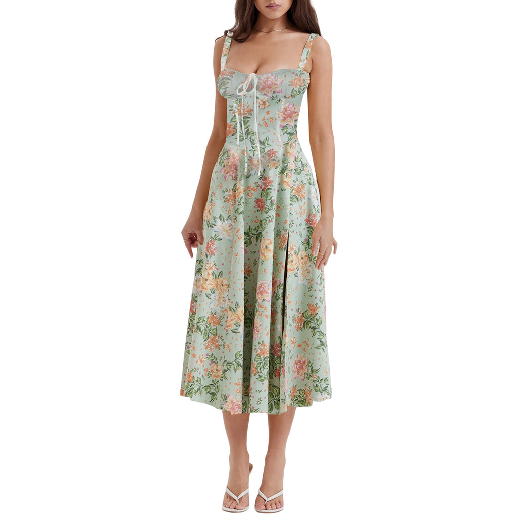 Strap Waist Sling Dress