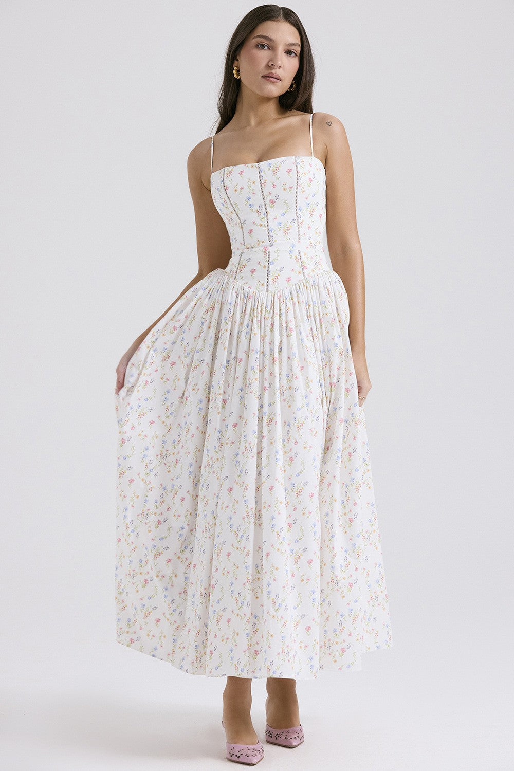 Floral Print Womens Dress