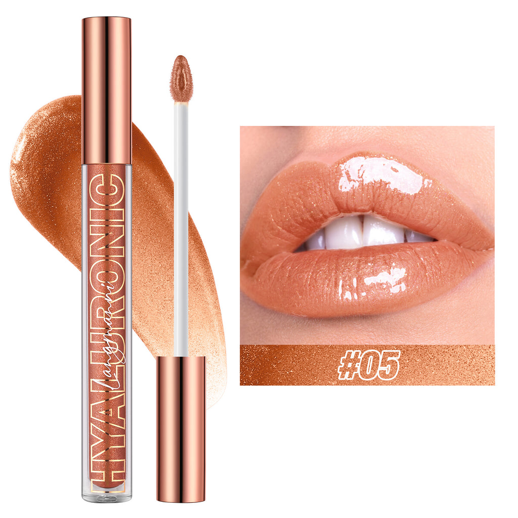 Hyaluronic Acid Glitter Lip Gloss Set