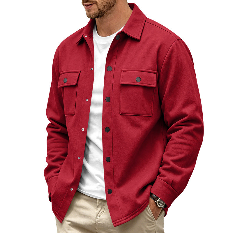 Heavyweight Fleece Lined Mens Outdoor Jacket