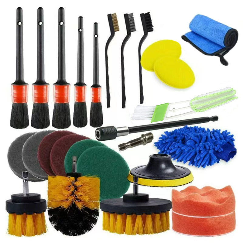 9-Piece Car Wash Kit with Microfiber Towels and Gloves