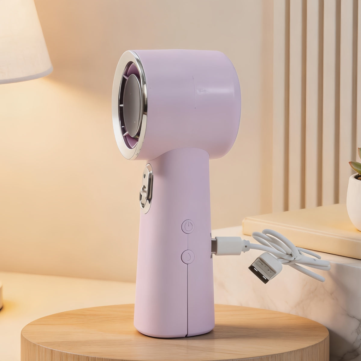 Charging small fan