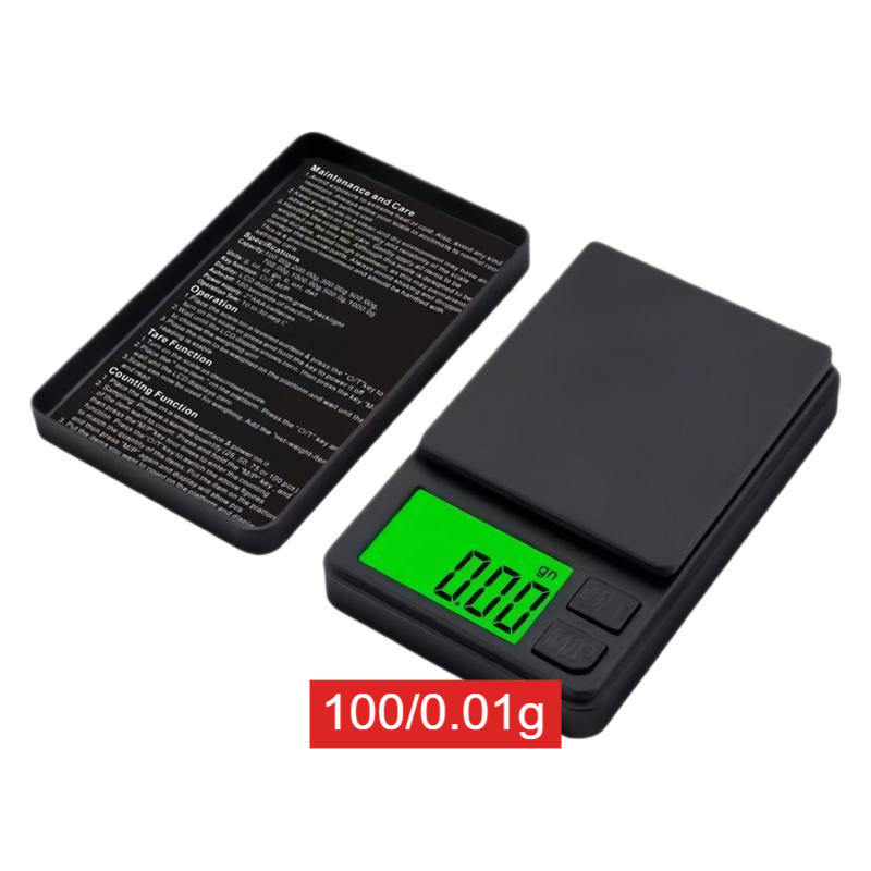 Mini High Precision Digital Pocket Scale 1000g/0.01g LCD Backlight Jewelry Gold Baking Kitchen Weighing Scale