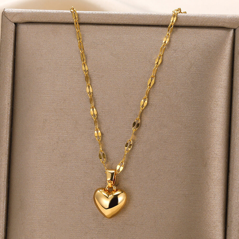 Heart Photo Frame Necklace