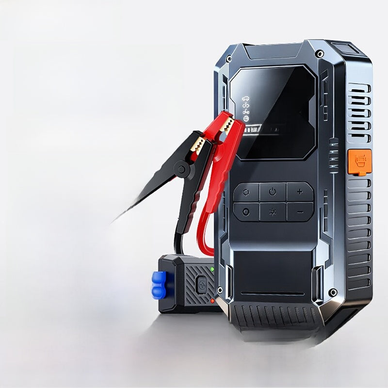 Car Emergency Jump Starter with Built-In Air Pump