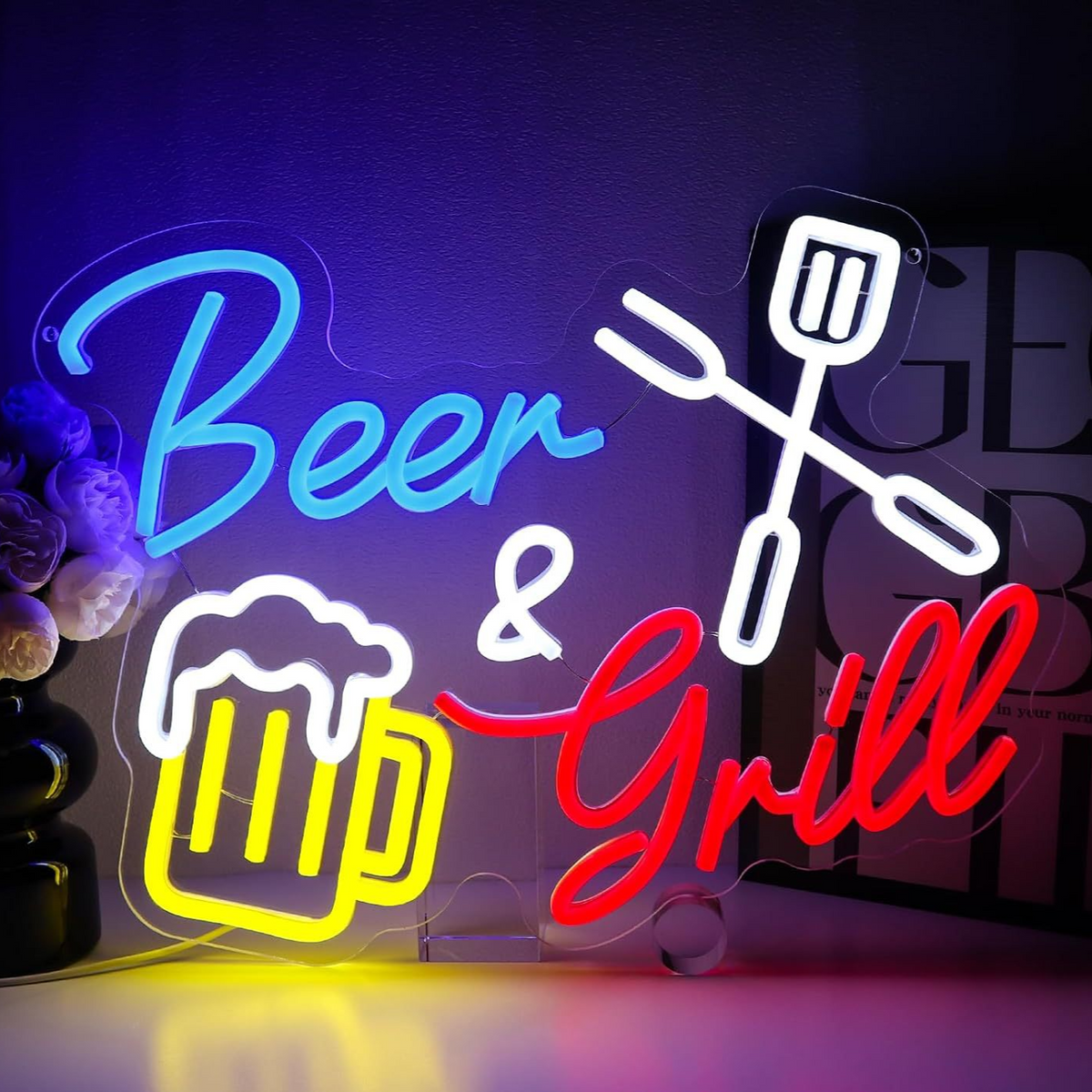 LED Neon Sign Wall Decor Acrylic Light