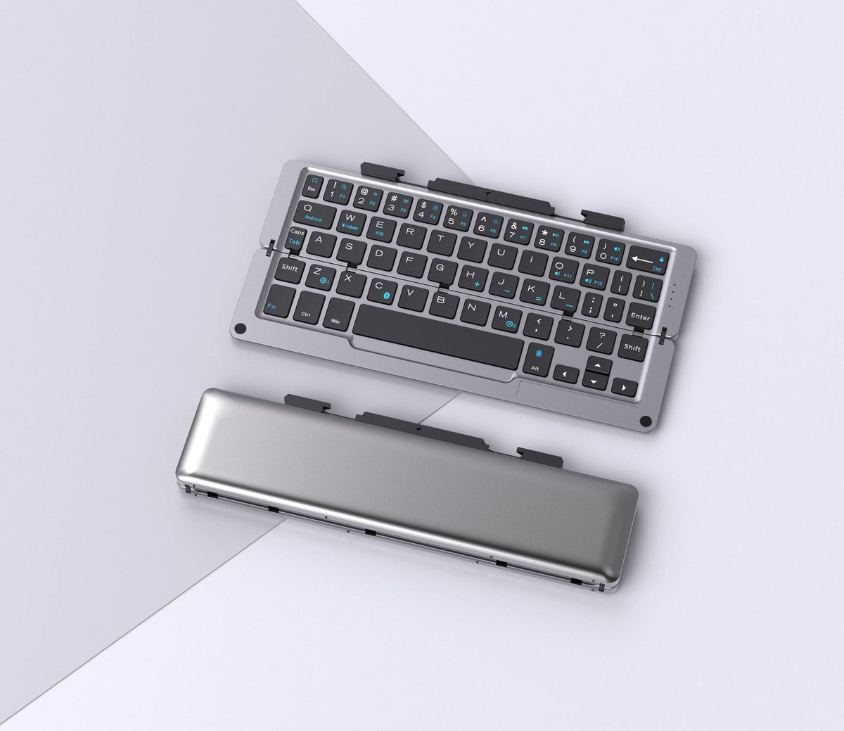 Folding Bluetooth Keyboard Ultra-thin Mini Wireless Mobile Phone Computer Tablet
