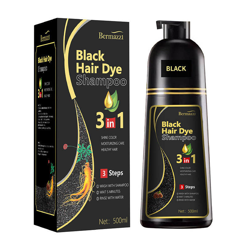 Plant-Based Hair Dye Cream for Gray Coverage