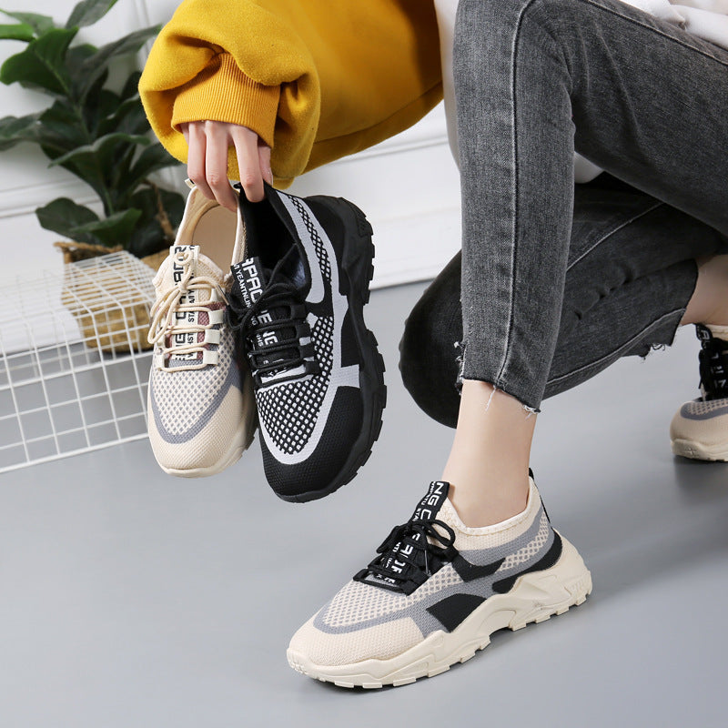 Women's Breathable Mesh Running Shoes Lightweight Casual Sneakers
