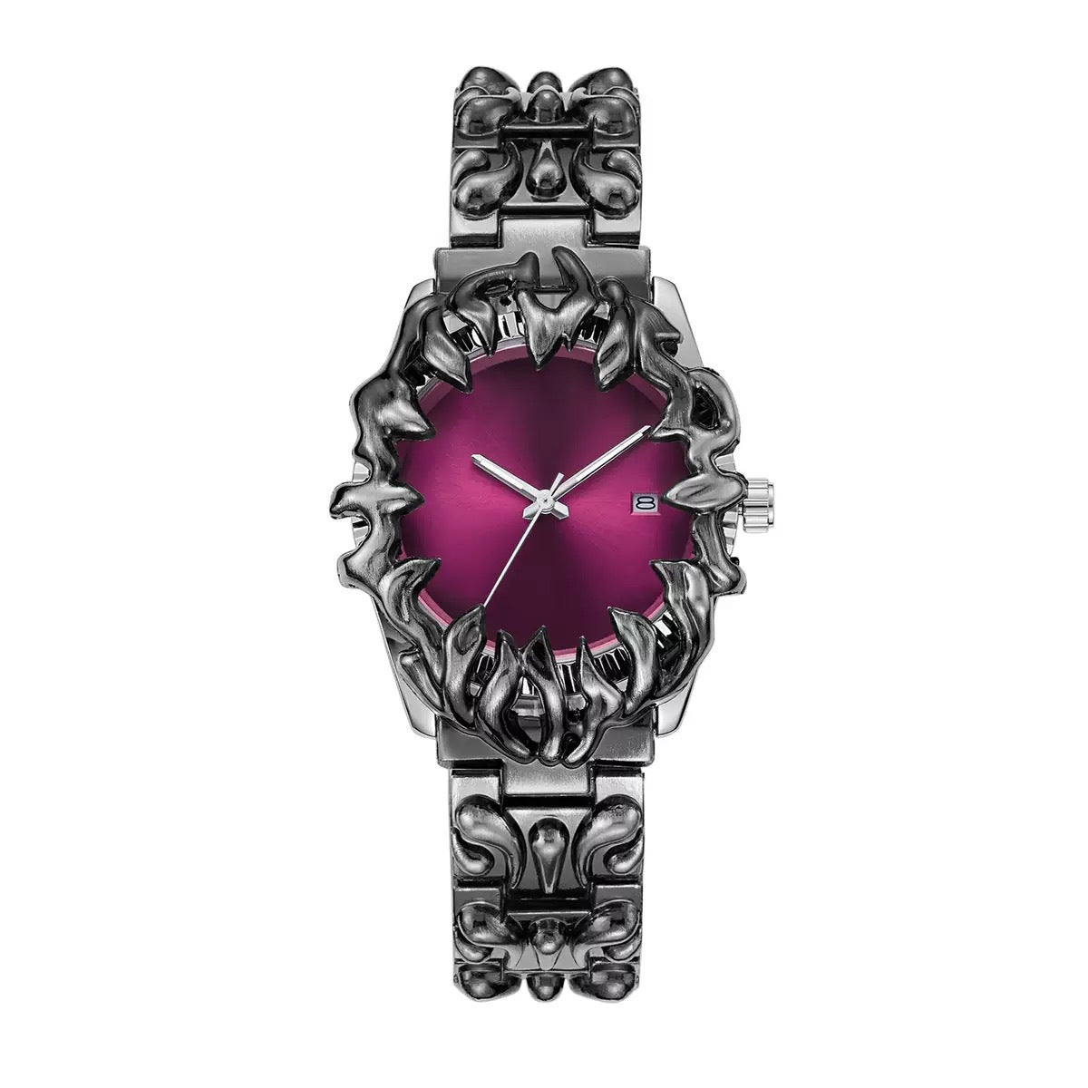 Retro Claw Design Metal Quartz Watch