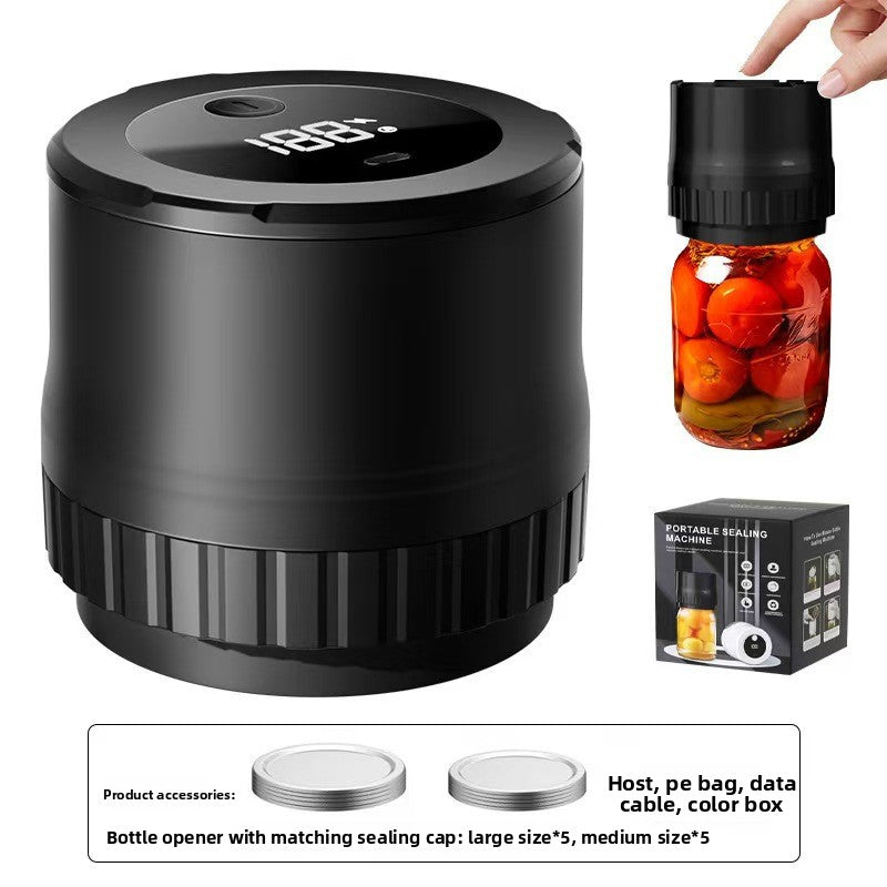 Automatic Vacuum Sealing Machine for Mason Jars