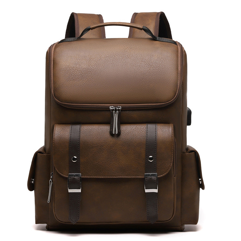 Casual Large Capacity Travel Belt Buckle Backpack