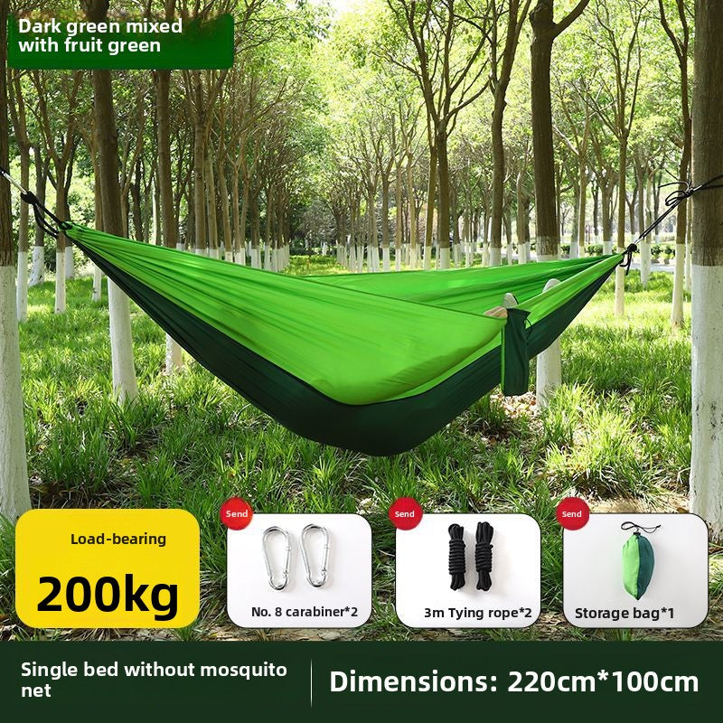 Outdoor Camping Hammock with Mosquito Net