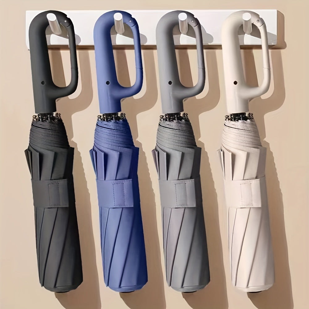 Fully Automatic Umbrella with Ring Handle