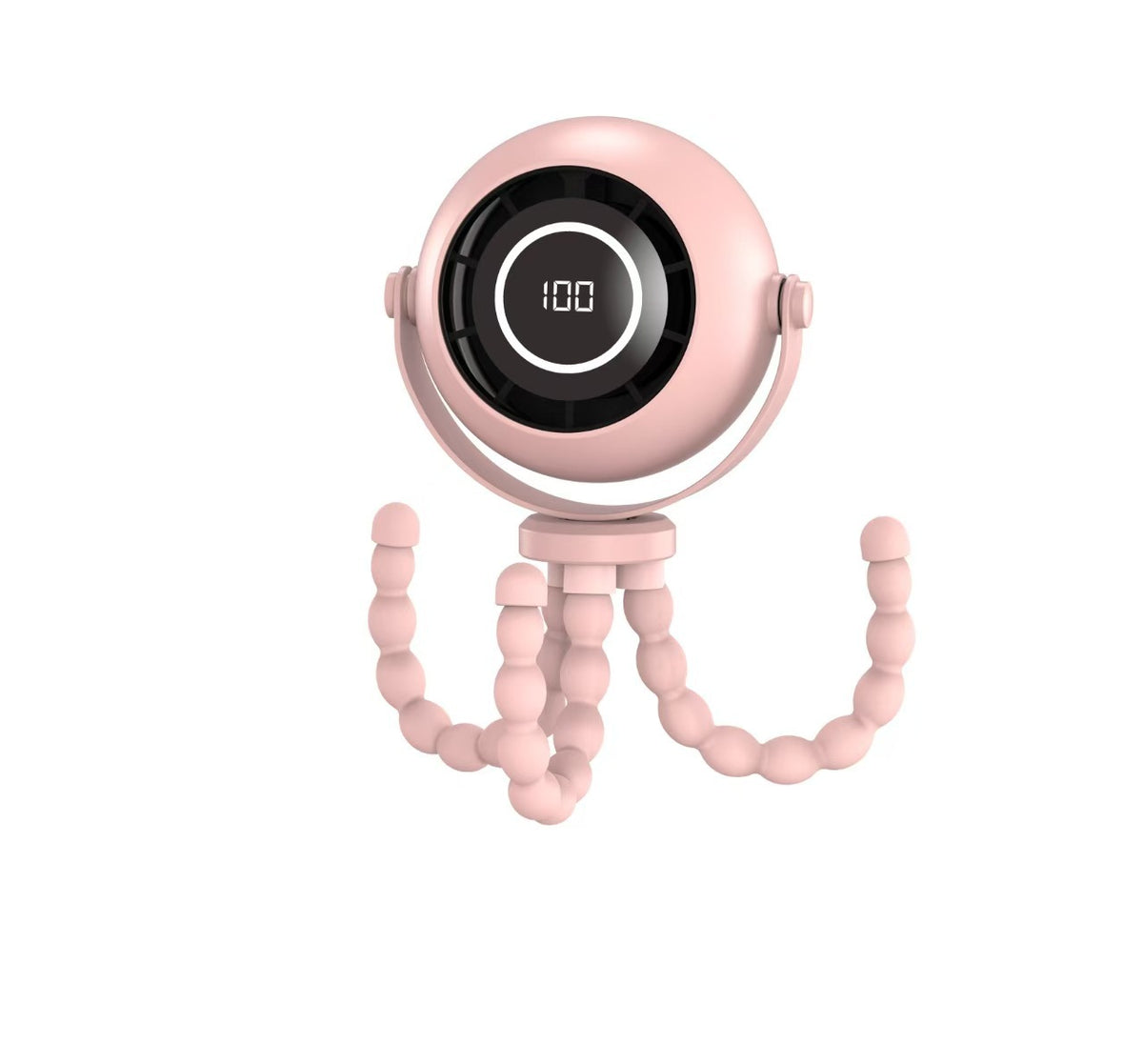 Bladeless Octopus Mini Fan with Night Light