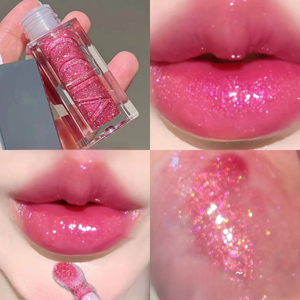 Shimmering Diamond Pearlescent Lip Gloss