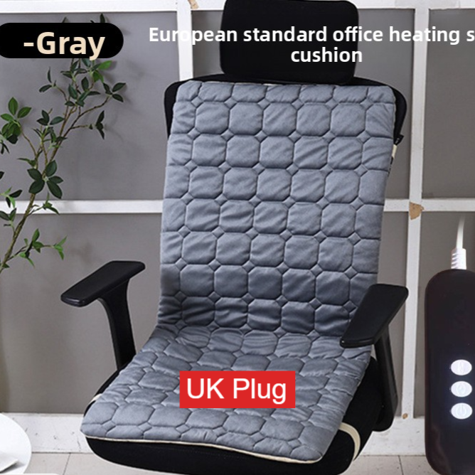 Detachable Electric Heated Seat Cushion with Backrest
