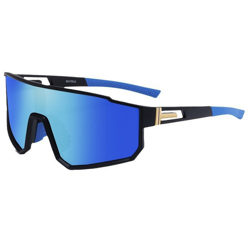 Large-frame outdoor cycling sports windproof protective sunglasses