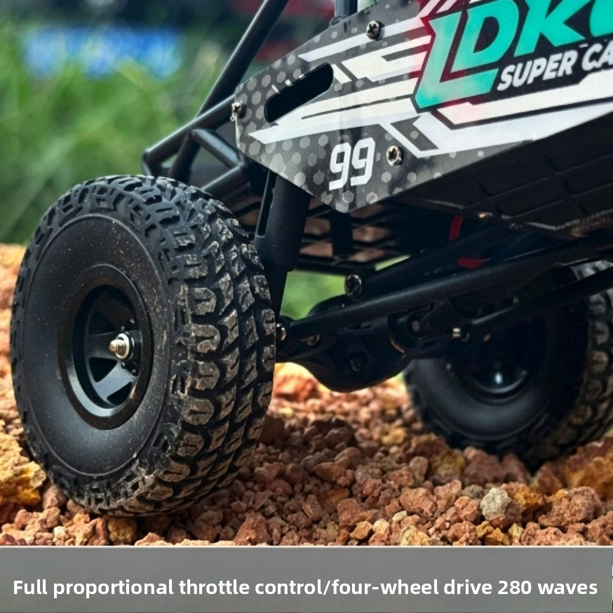 RC Climbing Four-Wheel Drive Off-Road Model Car