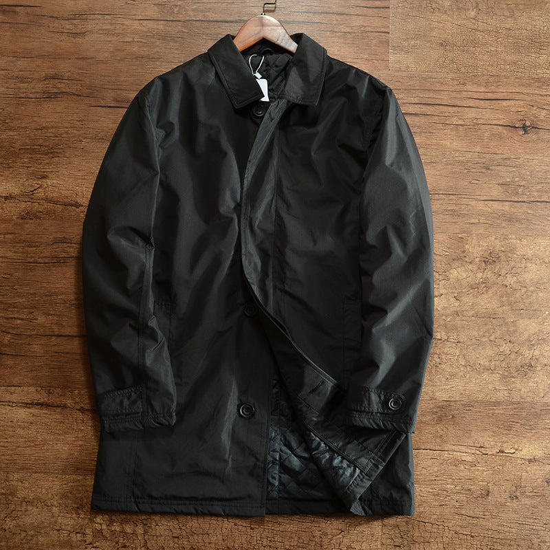 Long Windbreaker Coat