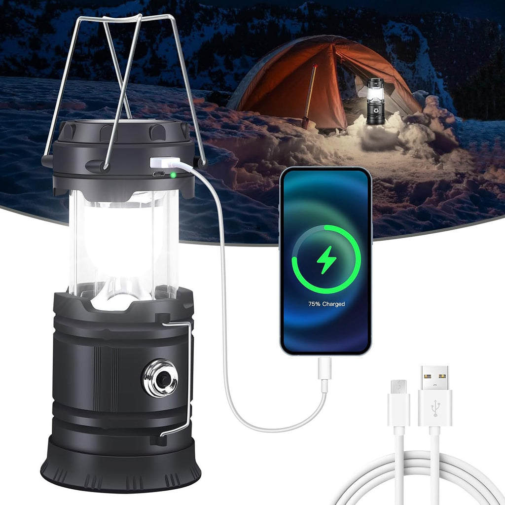 Camping multi-function portable stretch lamp