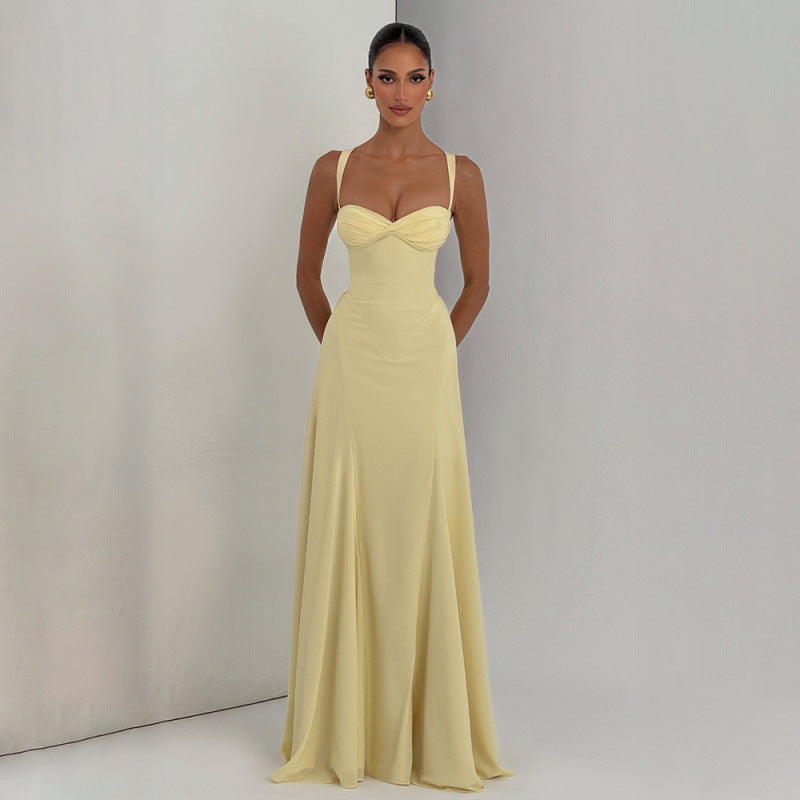 Elegant Off-Shoulder Evening Gown