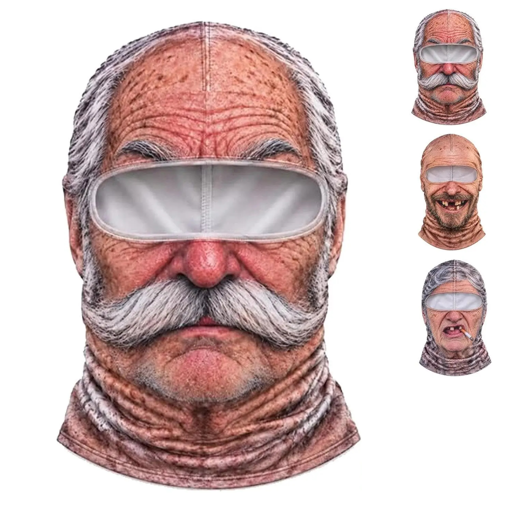 Grandpa Face Balaclava