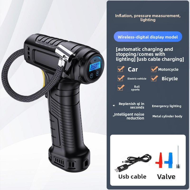 Portable Digital Car Tire Inflator