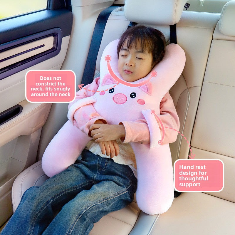 Children's car seat cushion, car sleeping pillow