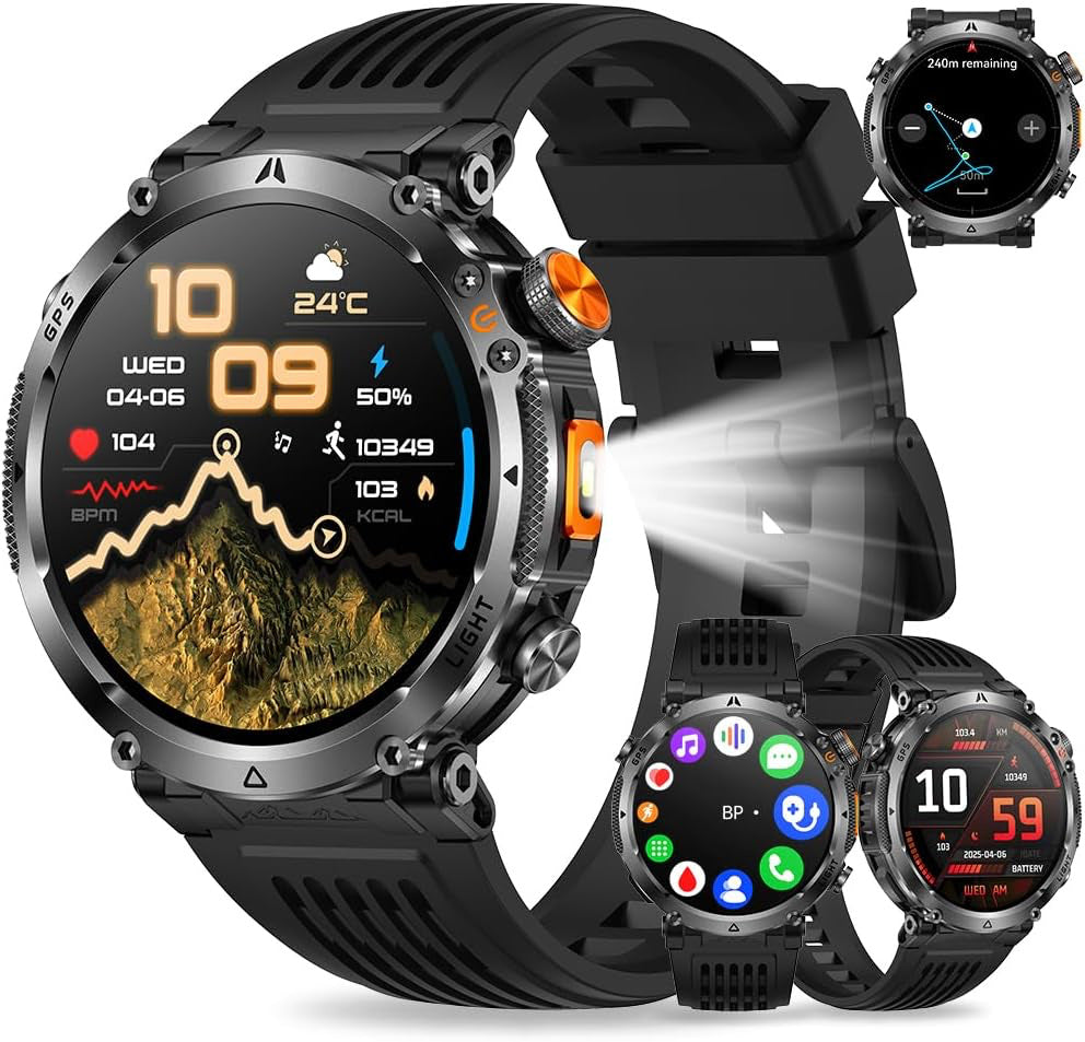 GPS Smart Watch with Health Monitoring