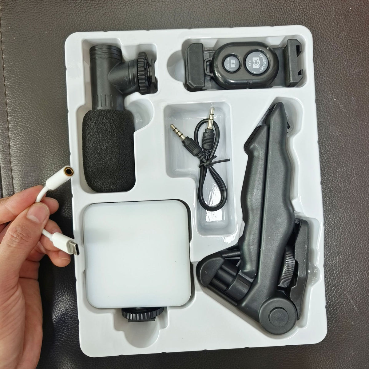 Desktop Fill Light with Microphone