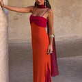 Womens Floral Print Chiffon Dress