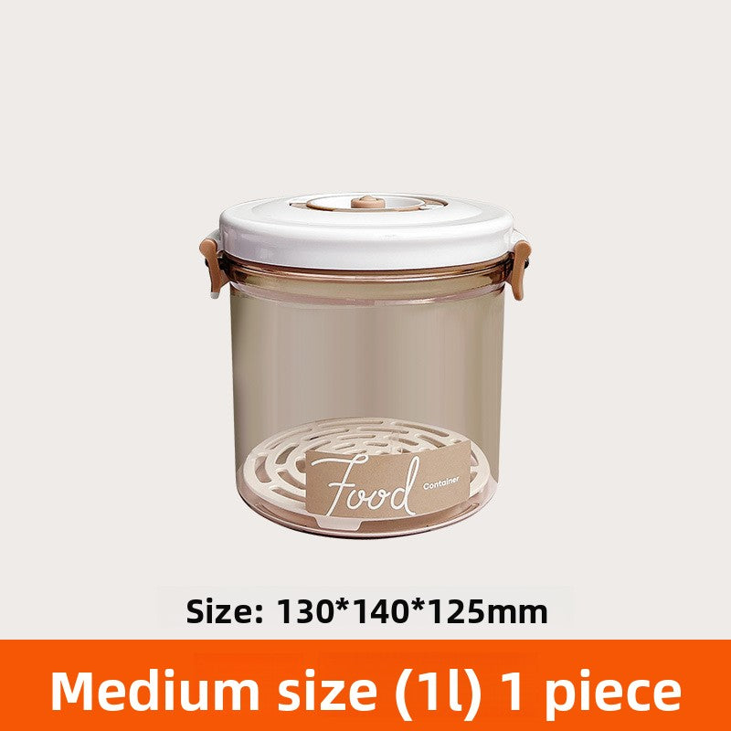 Electric vacuum storage box with air extraction function