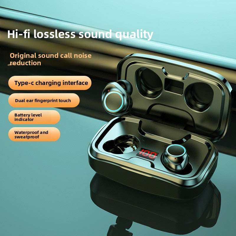 Wireless Bluetooth Stereo Earphones with Noise Reduction