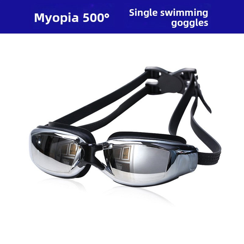 Swimming Goggles Large Frame HD Waterproof Anti-Fog