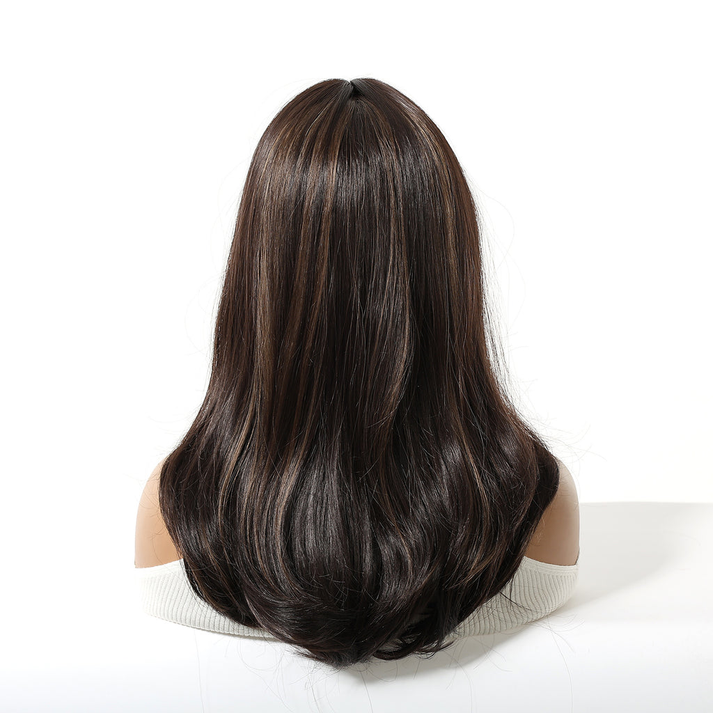 Wavy Medium Length Synthetic Hair Wig