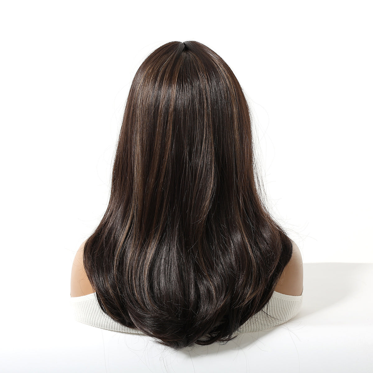Wavy Medium Length Synthetic Hair Wig