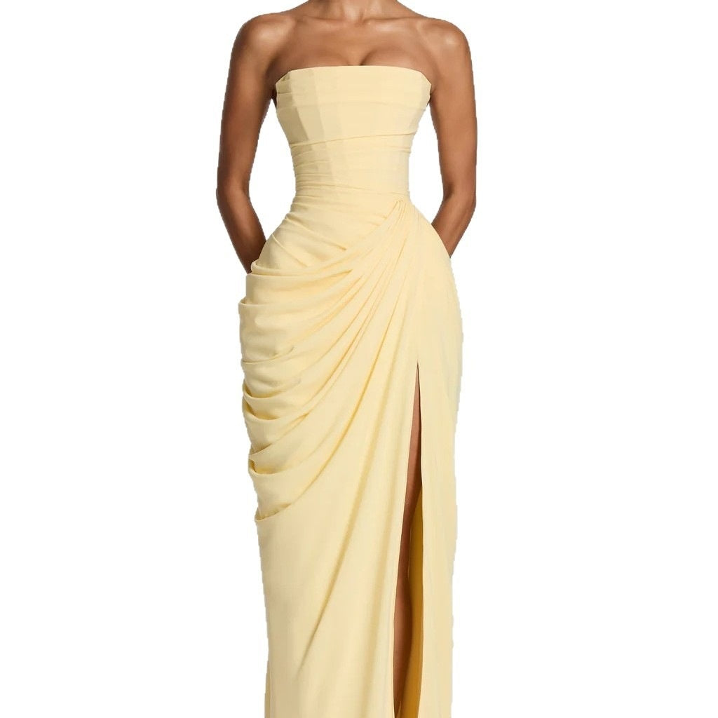 One Shoulder Bodycon Evening Dress