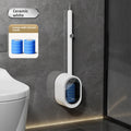 Disposable Toilet Brush with Cleaning Liquid
