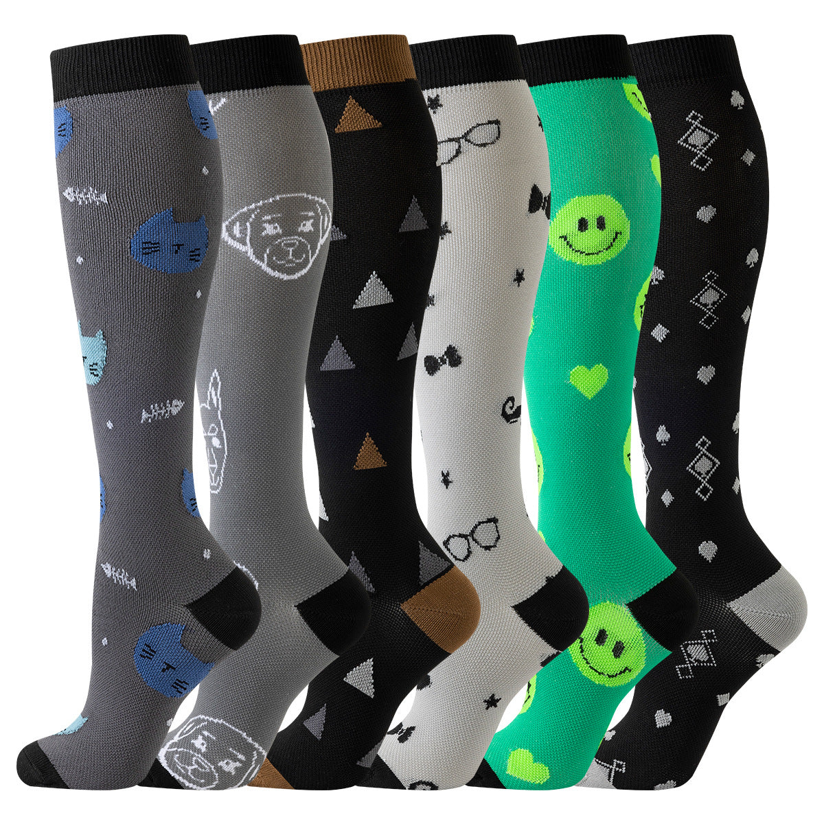 Calf Compression Socks for Sports and Fitness