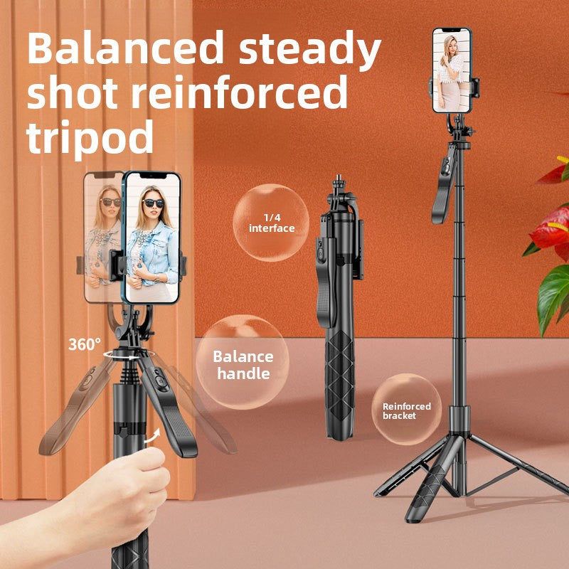 Selfie stick anti-shake telescopic tripod