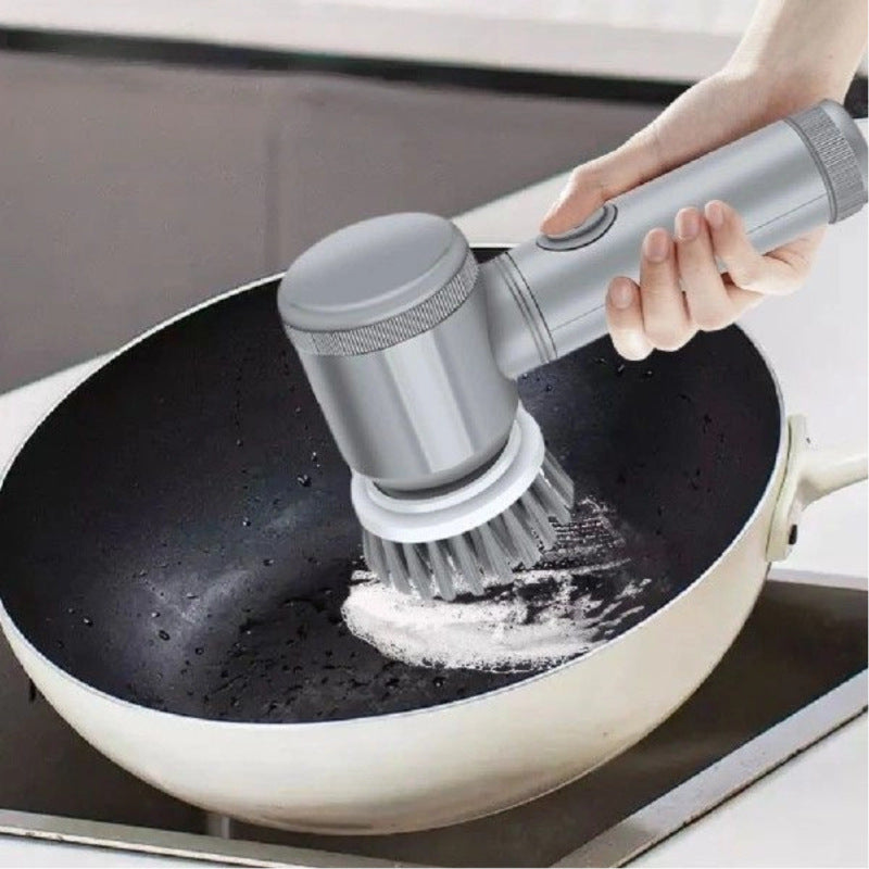 Household kitchen cleaning brush