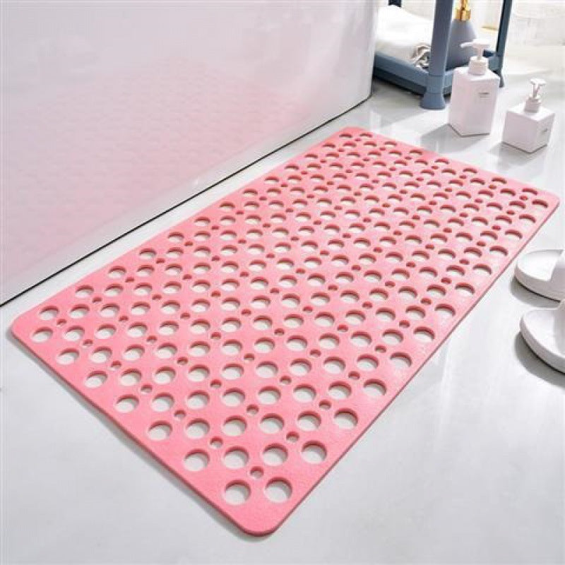TPE Bathroom Non-Slip Mat with Suction Cups