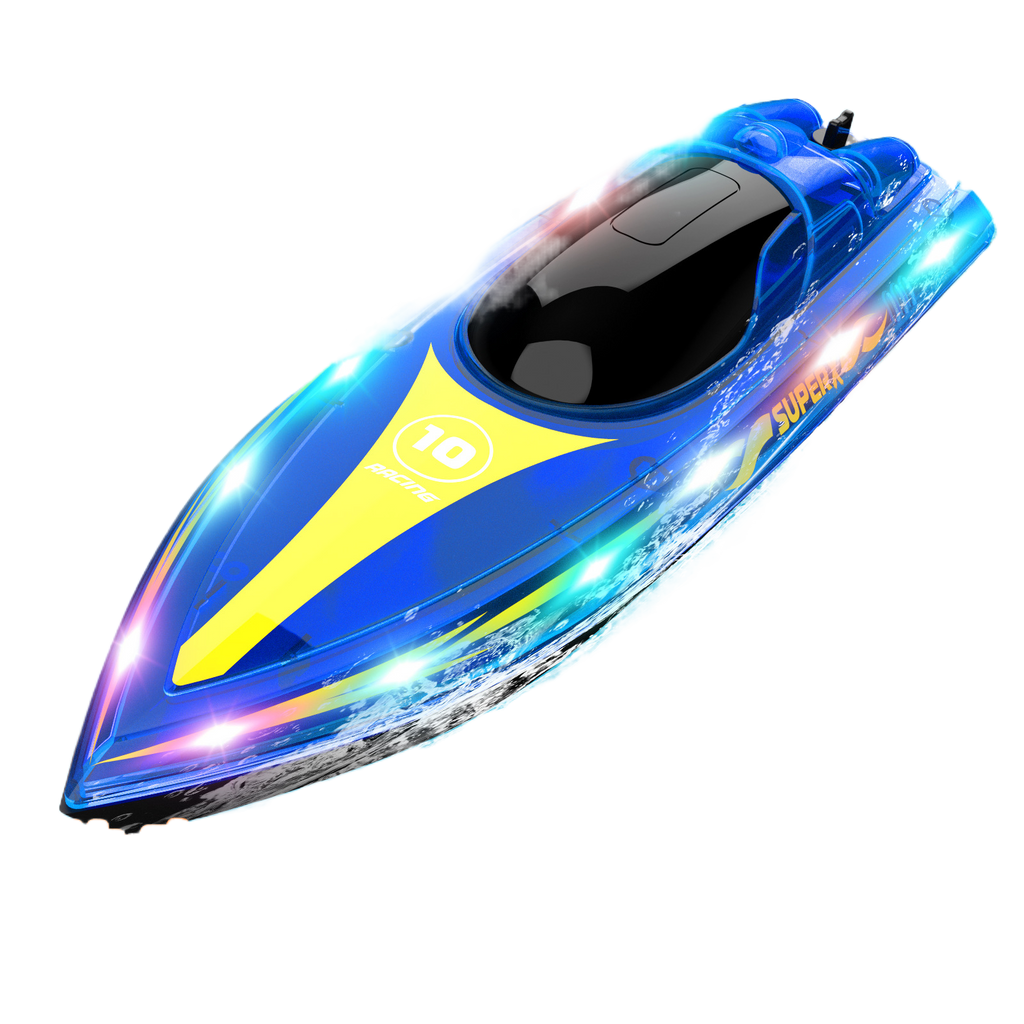 Light-controlled boat