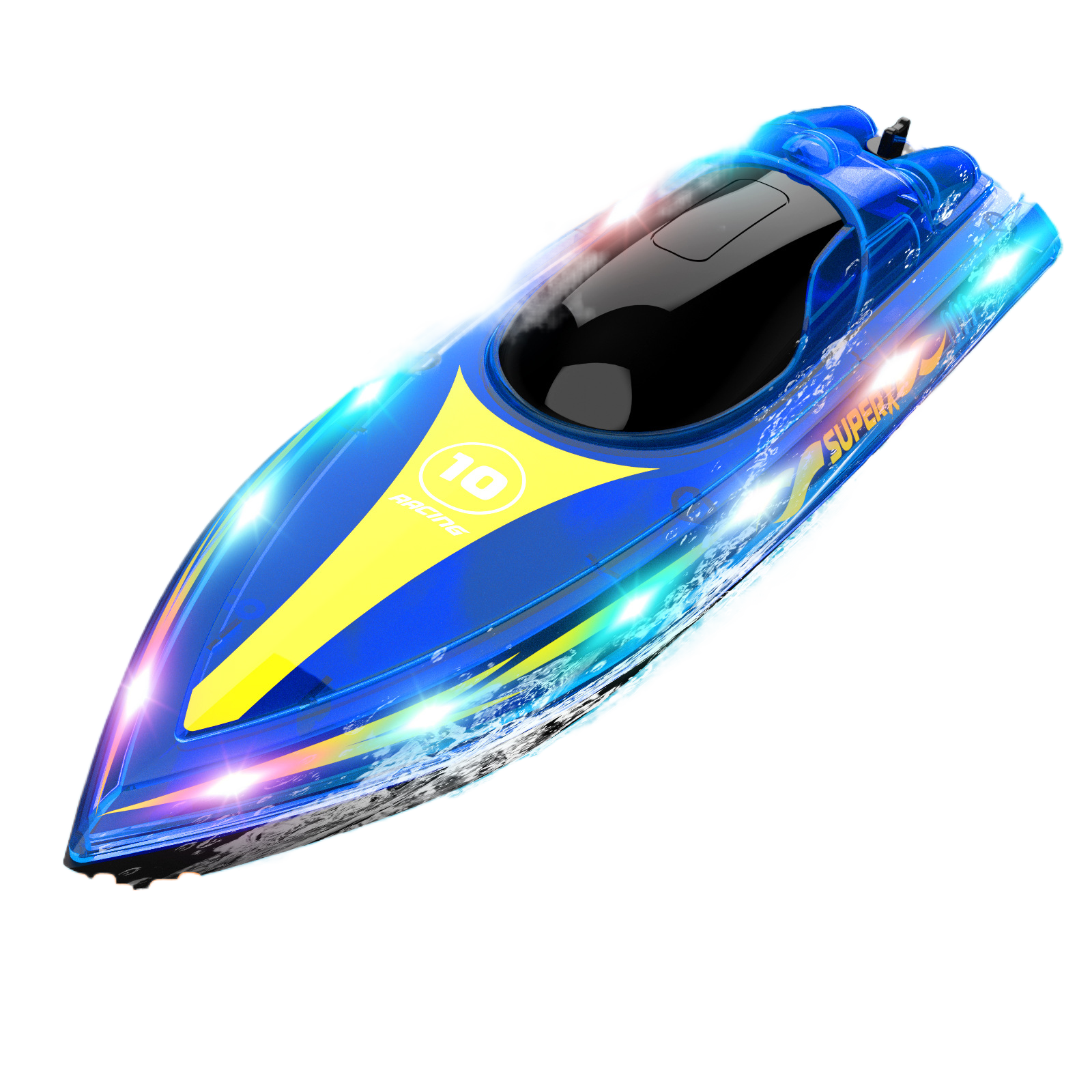 Light-controlled boat
