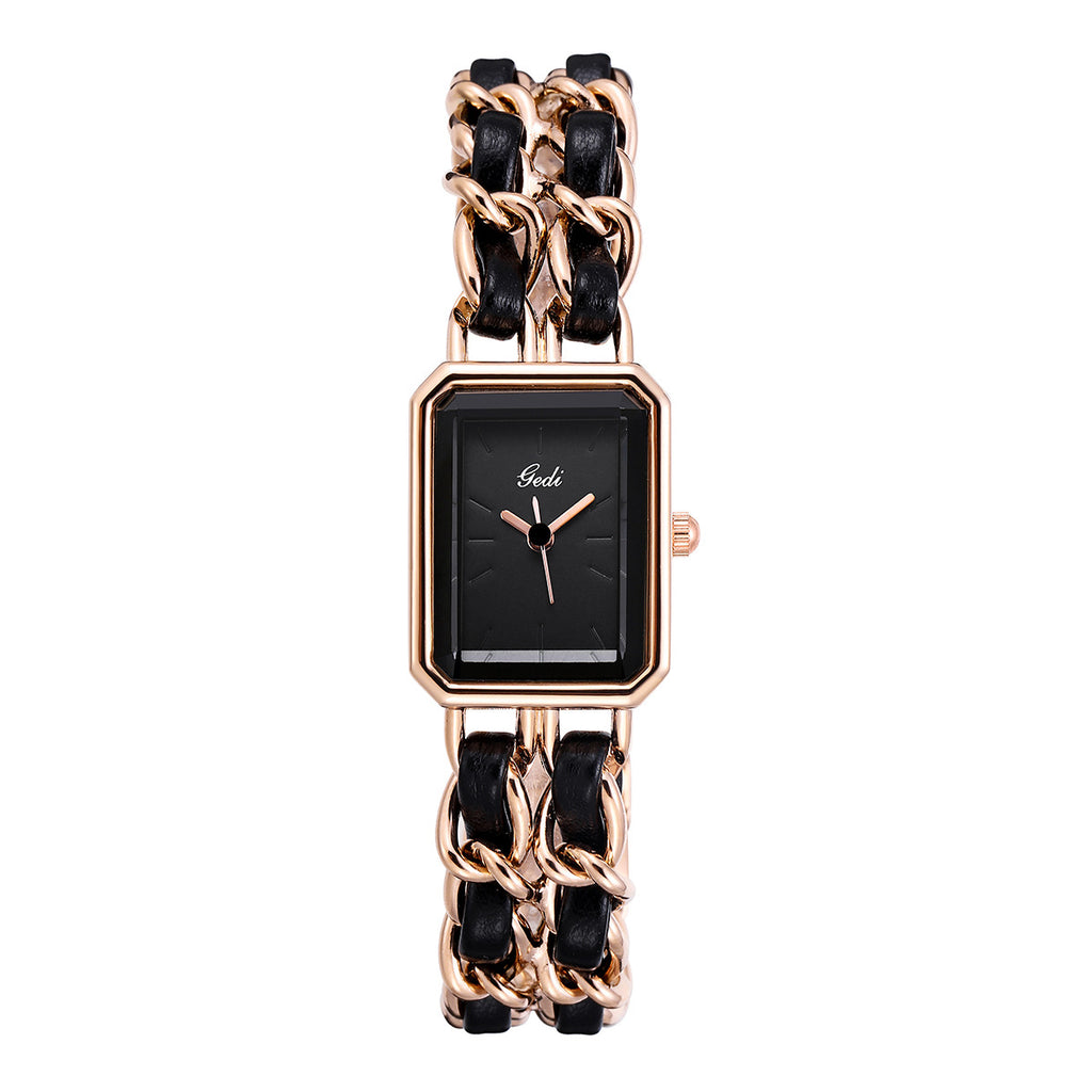 Luxury Square Dial Quartz Watch