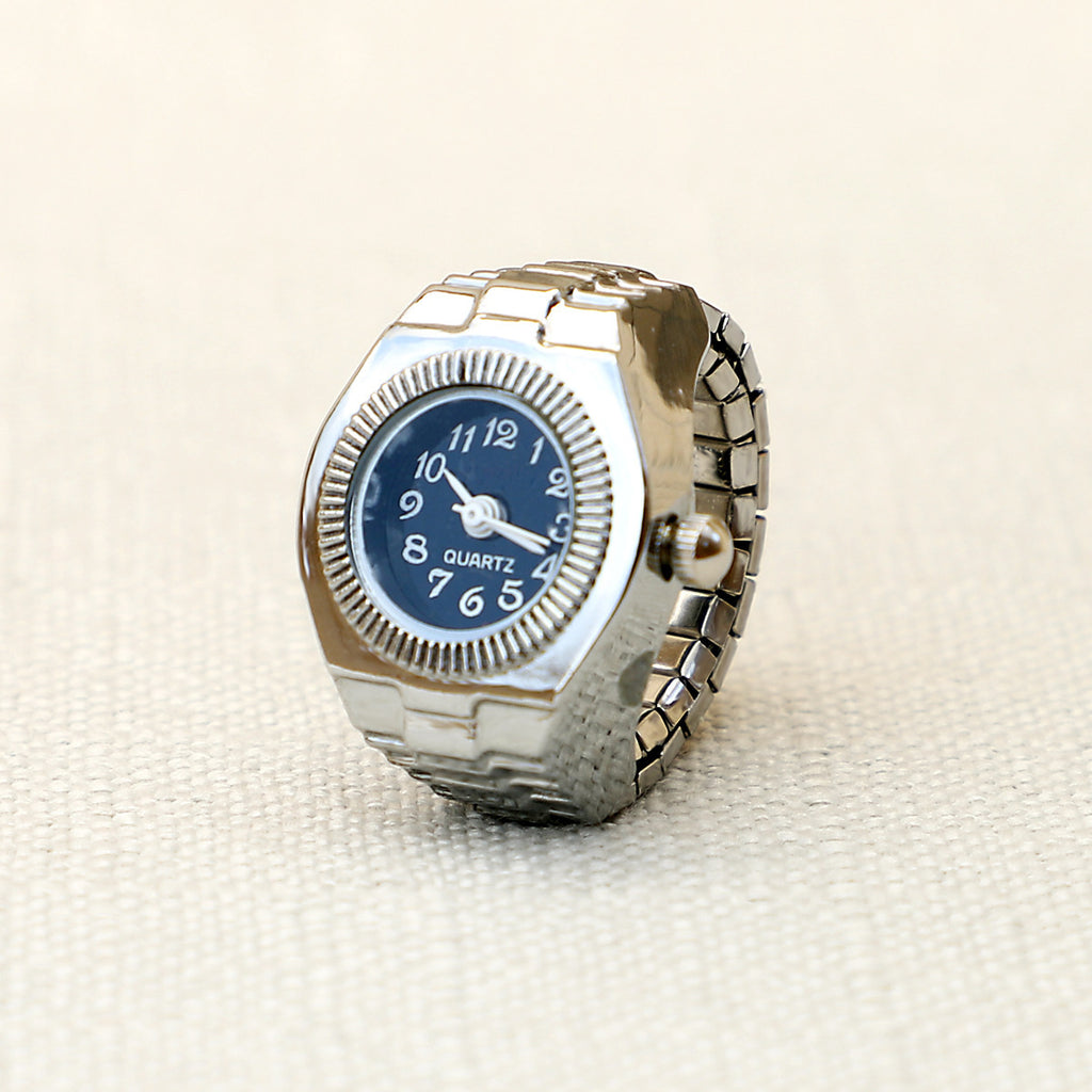 Fashion Ring Watch with Multiple Functions