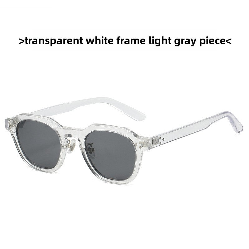 TR90 Geometric Polarized Sunglasses UV400 Protection